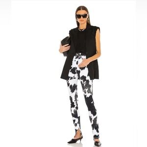 NWT WEWOREWHAT stiletto slit jeans size 25